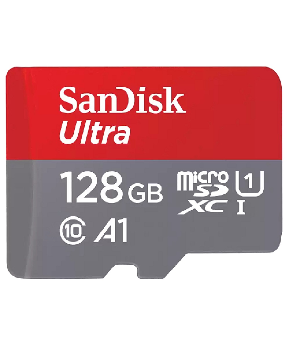 Card Sandisk Ultra Microsd 128gb C10 Uhs-i Sdxc 80mb/s