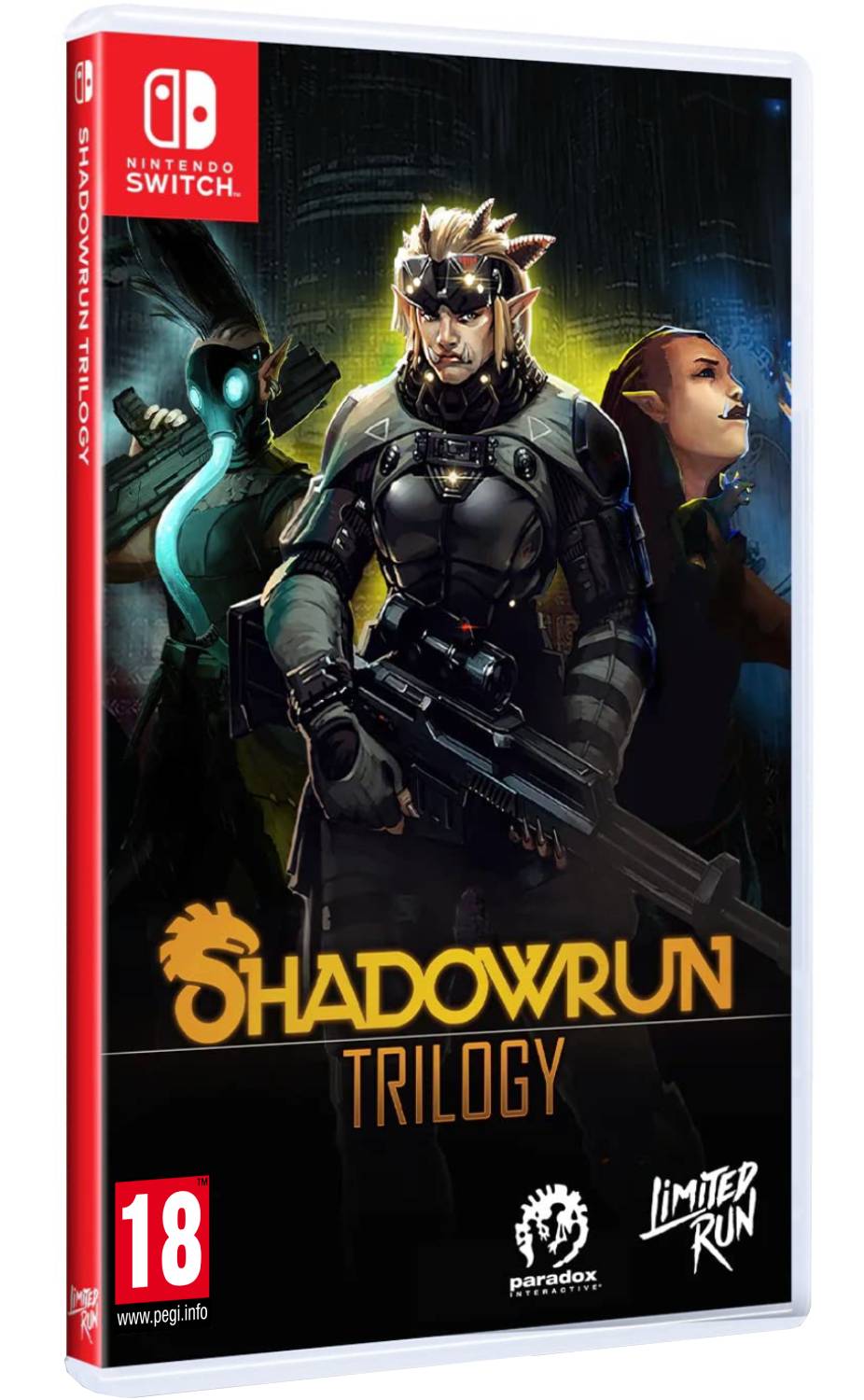 Shadowrun Trilogy Нинтендо Суич