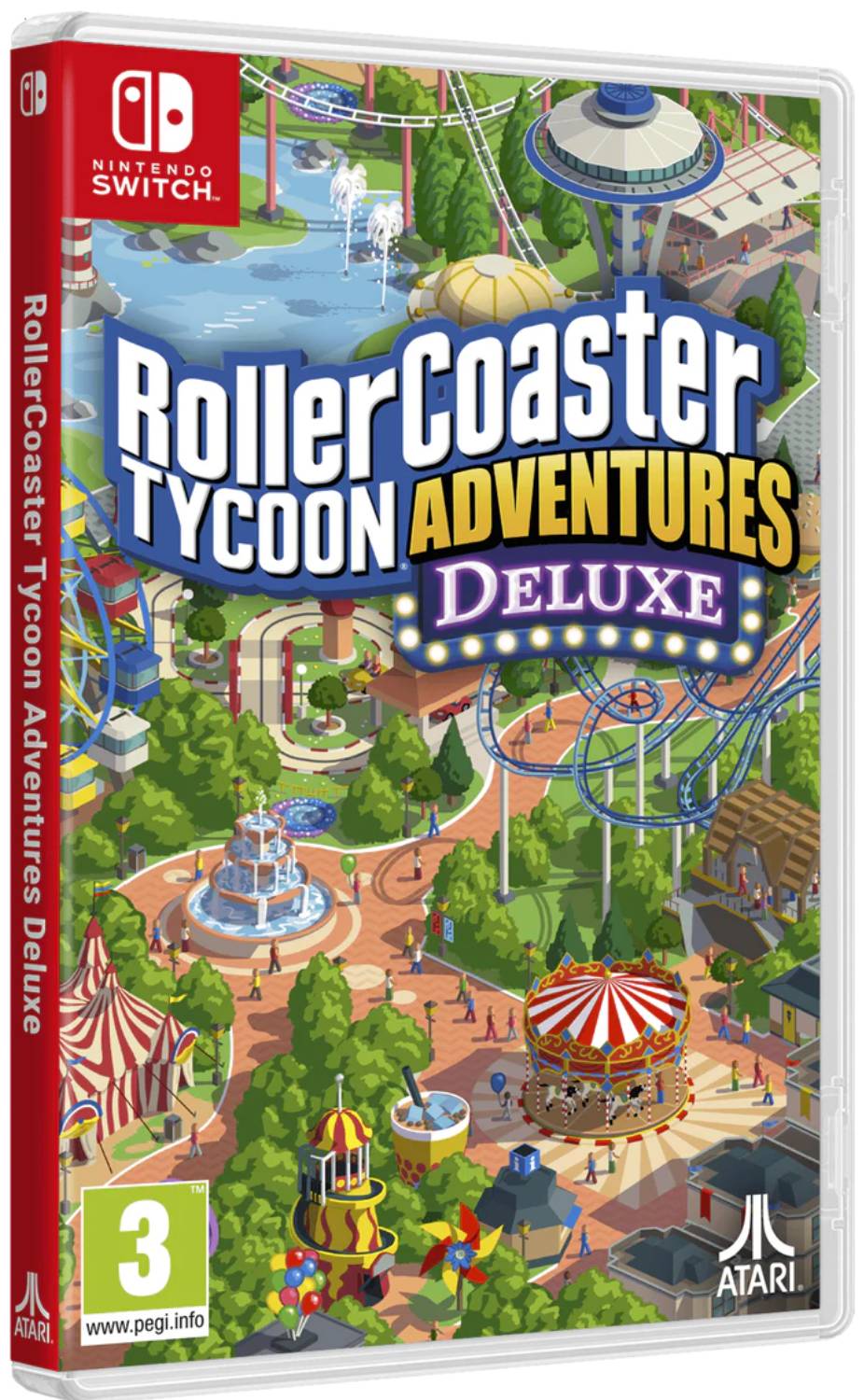 RollerCoaster Tycoon Adventures Deluxe Нинтендо Суич