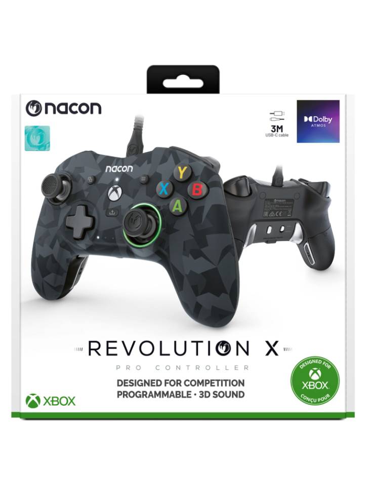 Controller Nacon Revolution X Pro Wired Como Grey