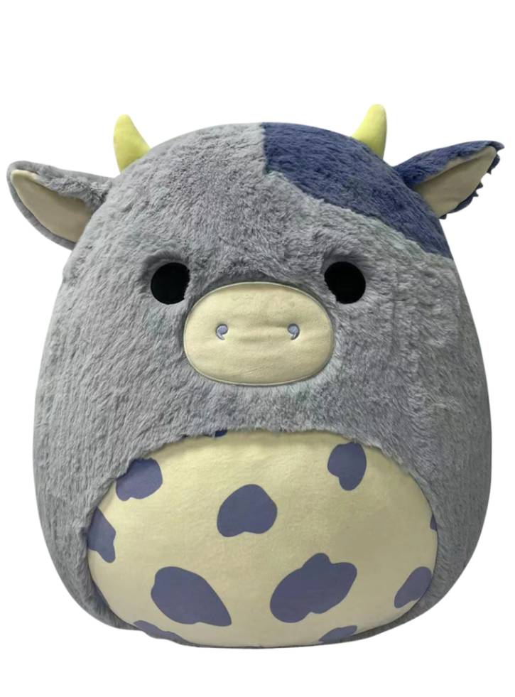 Plus Squishmallows Fuzz A Mallows Bubba Cow 50cm (232446)