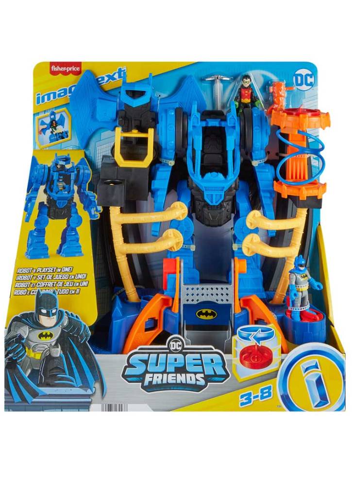 Robot Imaginext DC Super Friends Batman Robo Command Center (HML02)