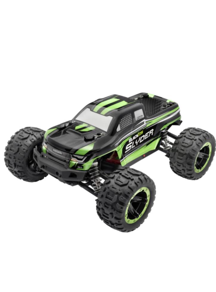 Blackzon Slyder MT 1/16 4WD Electric Monster Truck Green (540100)