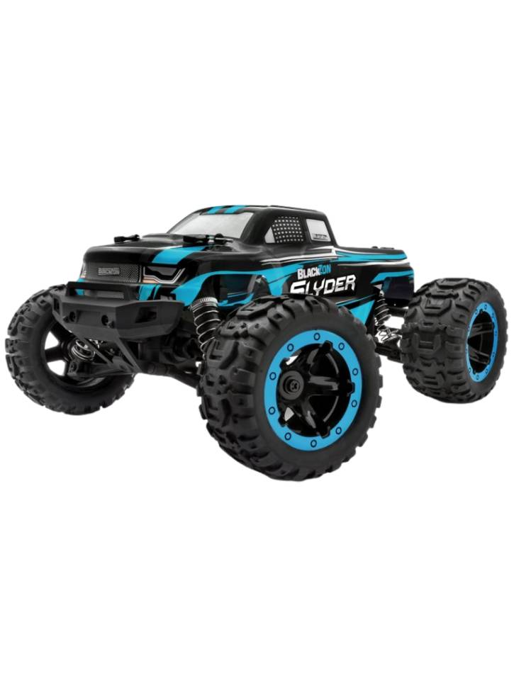 Blackzon Slyder MT 1/16 4WD Electric Monster Truck Blue (540104)