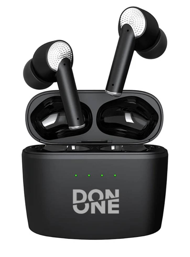 Earbuds DON ONE TWSA130 Black True Wireless ANC