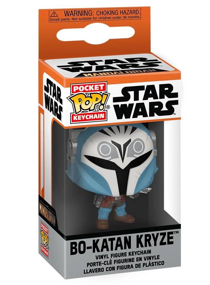 Keychain Funko Pocket Pop Star Wars The Mandalorian Bo Katan Kryze