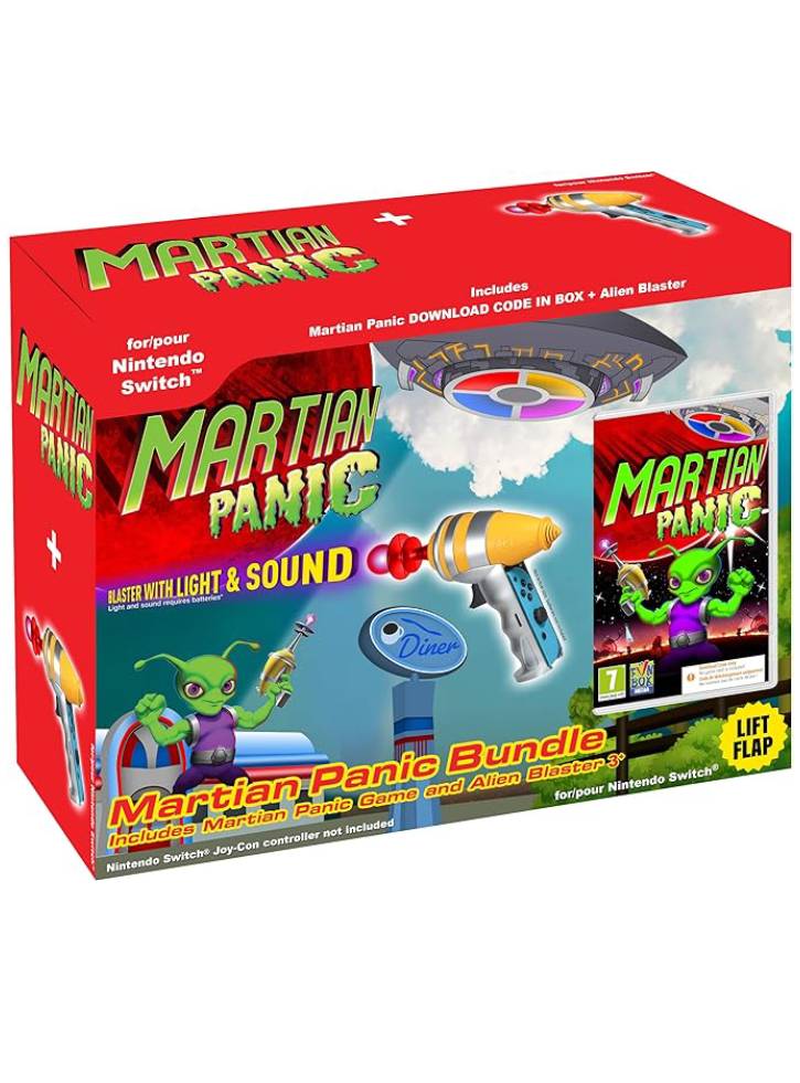 Kit Blaster Gun & Martian Panic Bundle