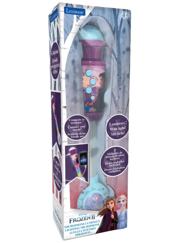 Microphone Lexibook Disney Frozen Trendy Lighting (mic90fz)