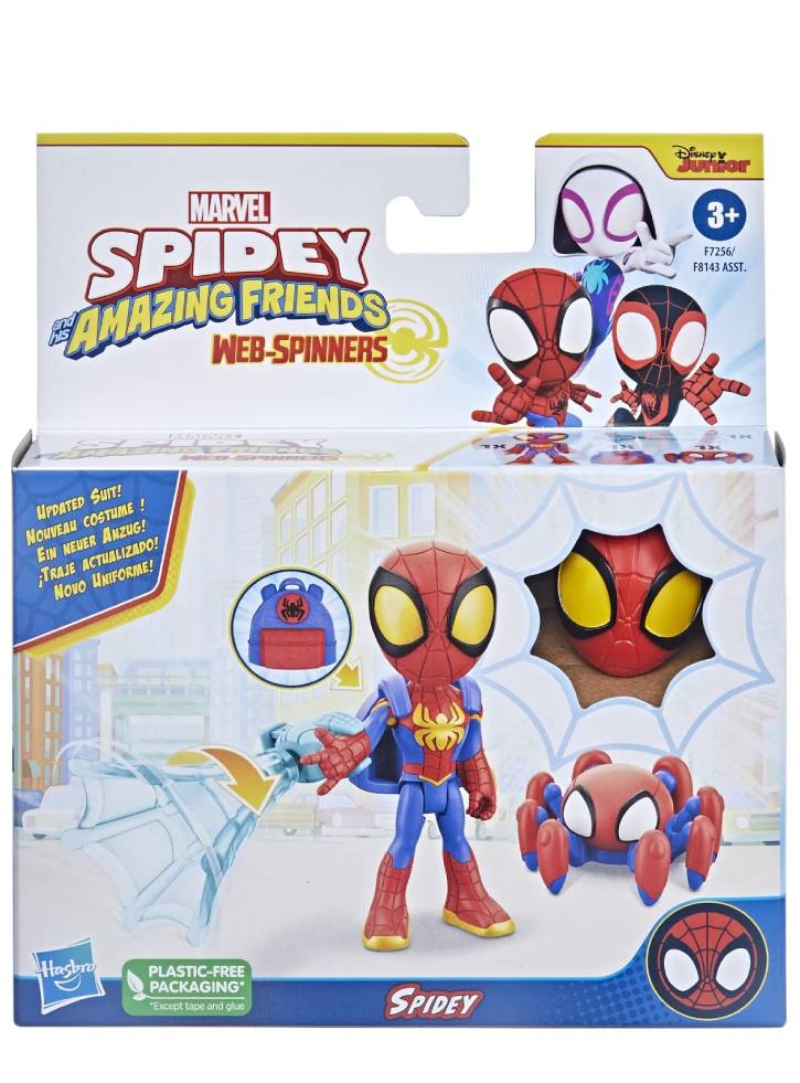 Marvel Spidey and His Amazing Friends Web Spinners Spidey F7256