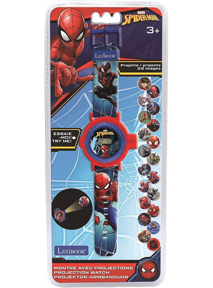 Lexibook Spider-man Digital Projection Watch (dmw050sp)