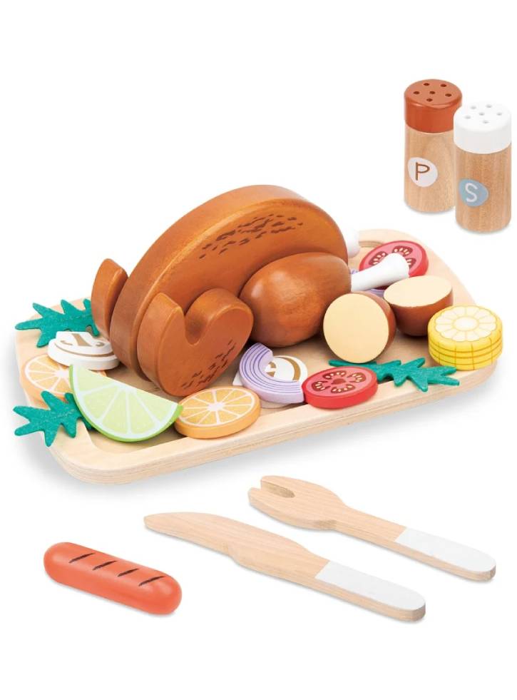 Set Small Wood Roast Chicken (L40285)