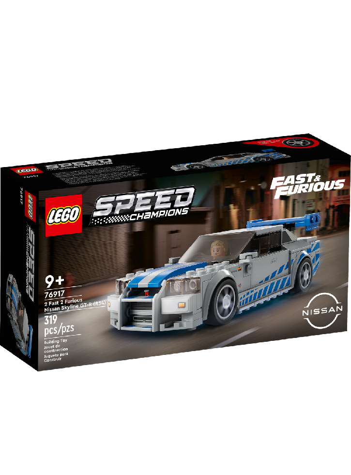 LEGO Speed Champions 2 Fast 2 Furious Nissan Skyline GT-R R34 (76917)