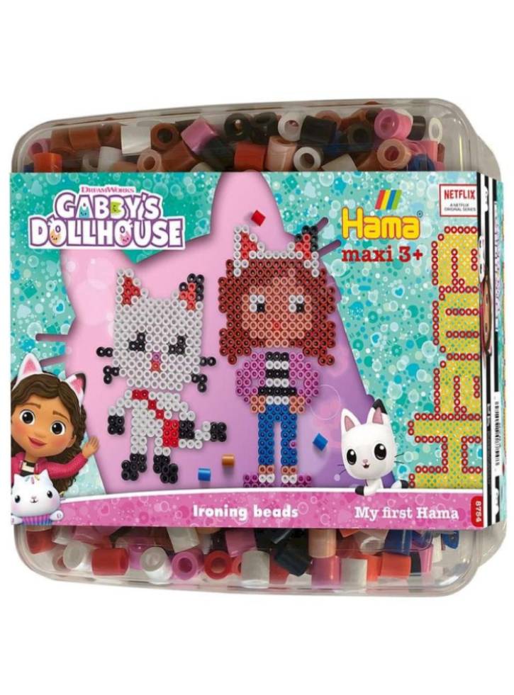 Hama Maxi Beads & Pegboard Gabby\'s Dollhouse (388754)