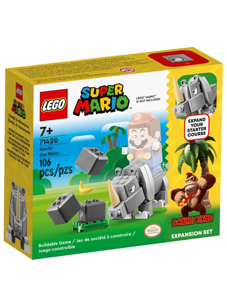 Lego Super Mario Rambi the Rhino Expansion Set (71420)