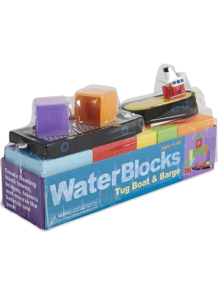 BathBlocks Floating Tug Boat & Barge (1322092)