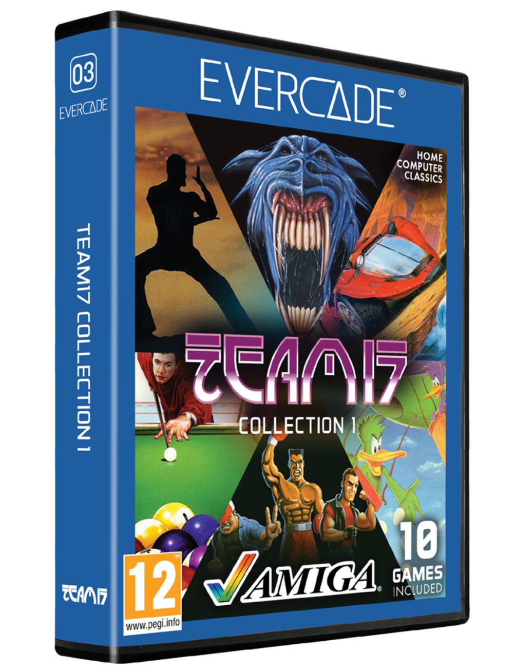 Blaze Evercade Team 17 Amiga Collection 1
