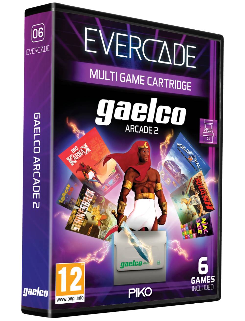 Blaze Evercade Gaelco Arcade Cartridge 2