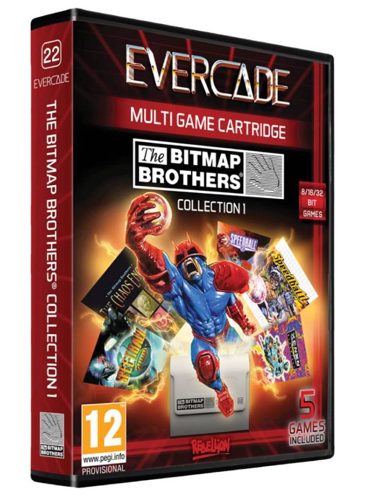 Blaze Evercade Bitmap Brothers Cartridge 1