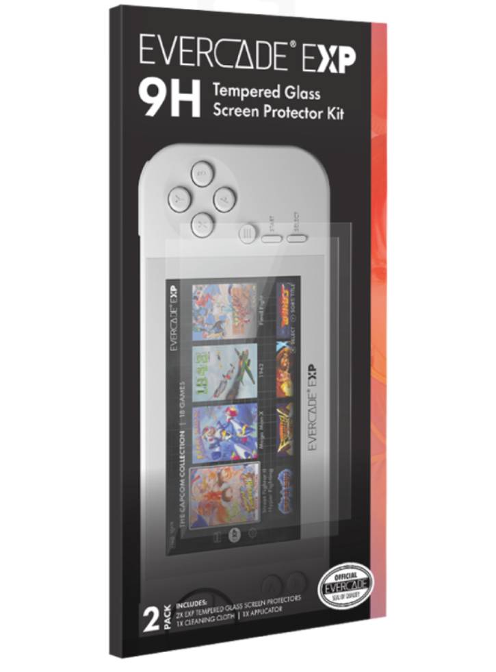 Blaze Evercade Exp Tempered Glass Screen Protector