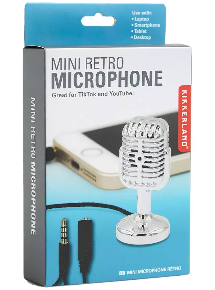 Microphone Retro Mini