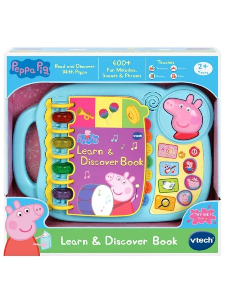 Vtech Peppa Pig Learn & Discovery Book