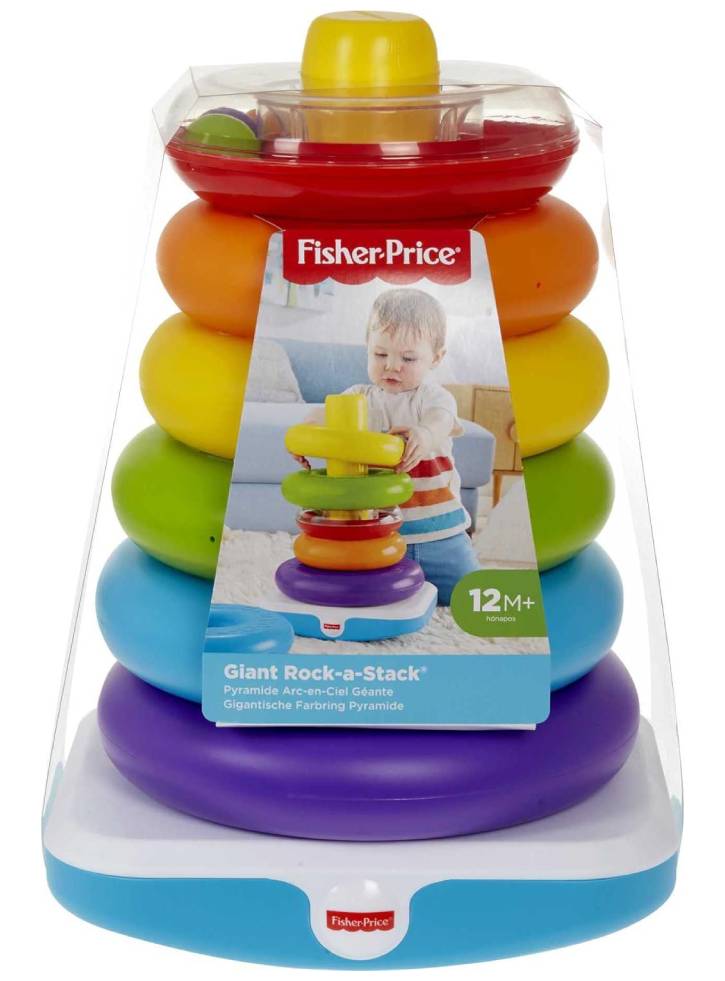 Fisher-Price Giant Rock-a-Stack 40cm