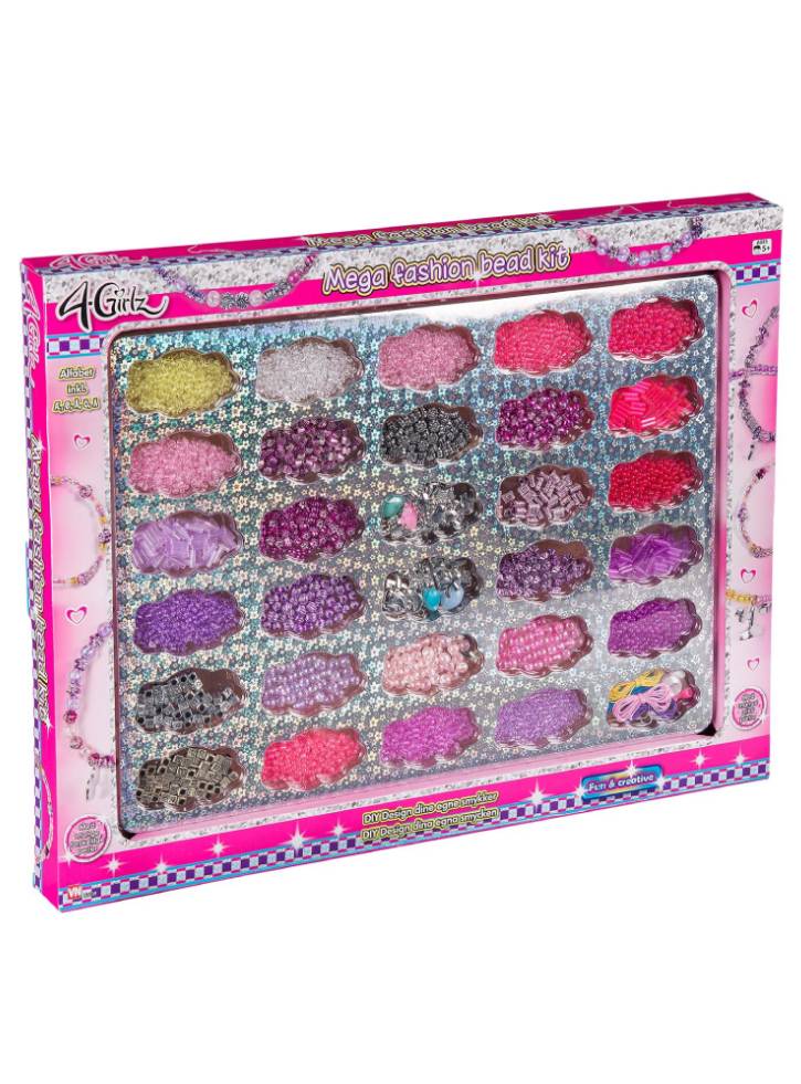 Set 4-Girlz Mega Bead (63139)