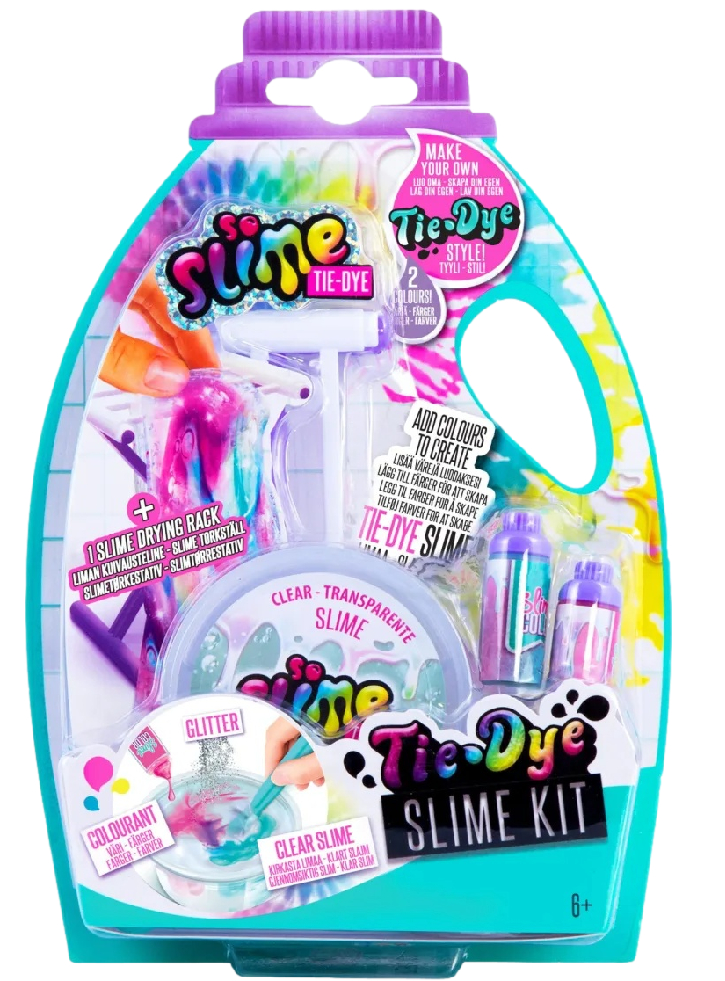 Set So Slime Tie Dye Slime Kit 3 asst (1149)