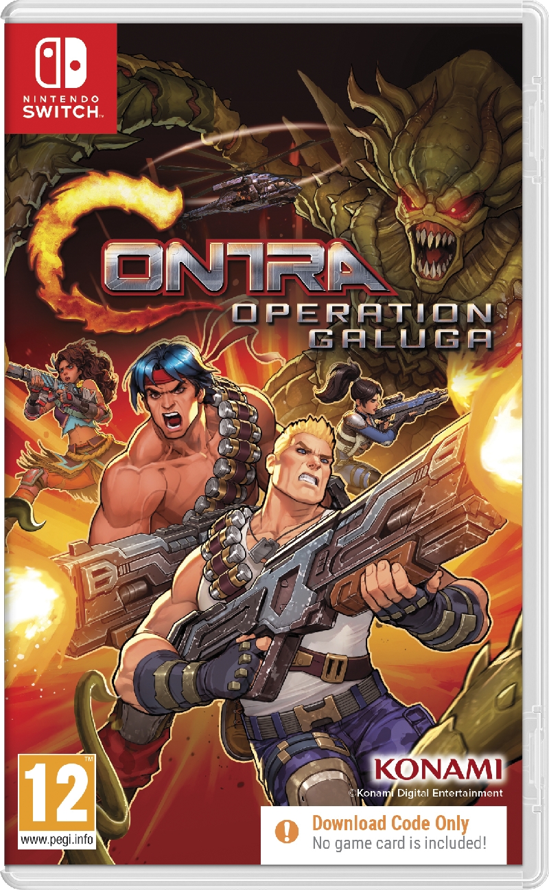 Contra Operation Galuga (Code in a Box) Нинтендо Суич