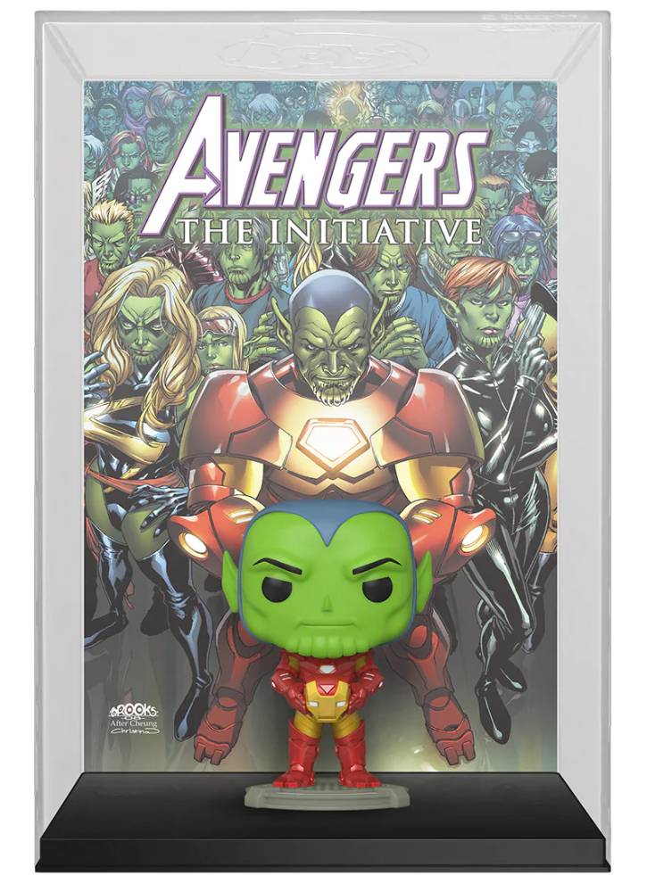 Pop Comic Covers Marvel Avengers The Initiative Skrull As Iron Man 16