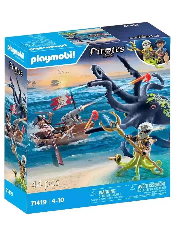 Playmobil Battle with the Giant Octopus (71419)