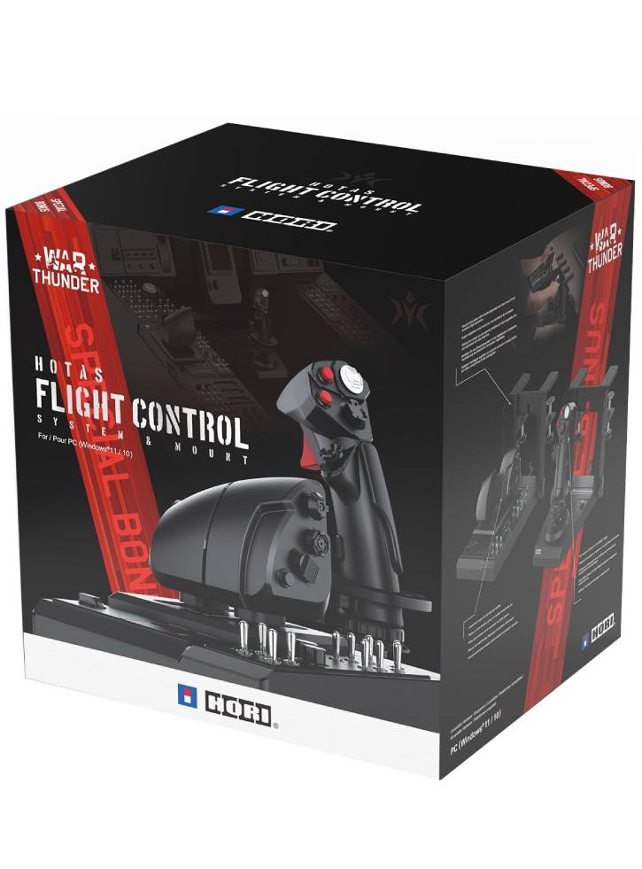 Flight Hori Hotas Control System & Mount High-End Flight Stick & Throttle Flight Sims - PC