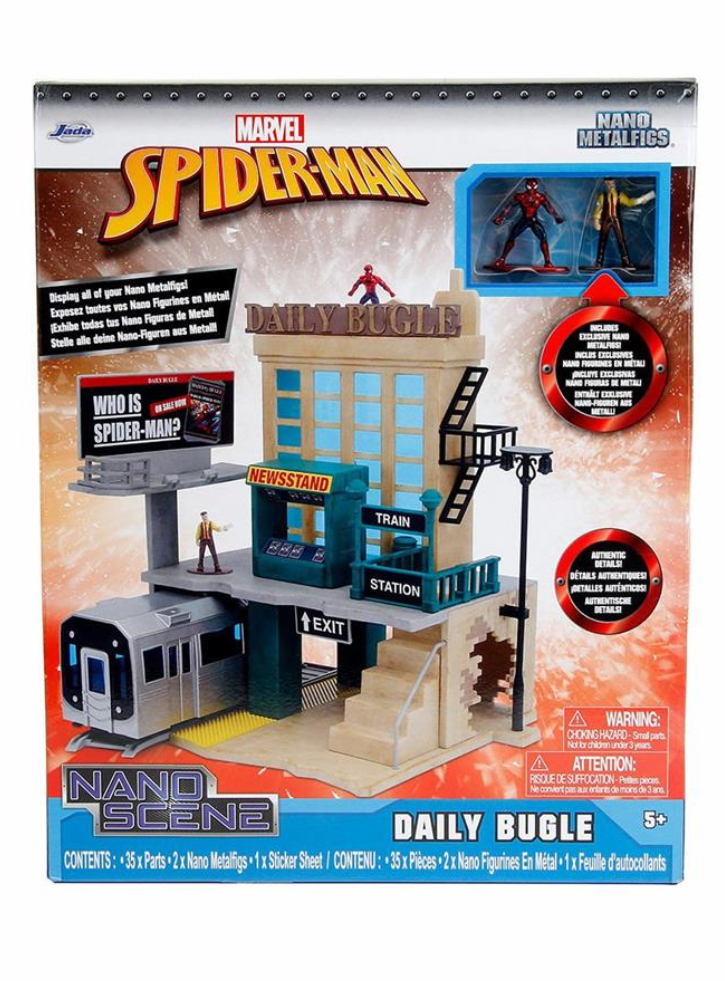 Jada Disney Marvel Spider-Man NYC Deluxe Nano Scene