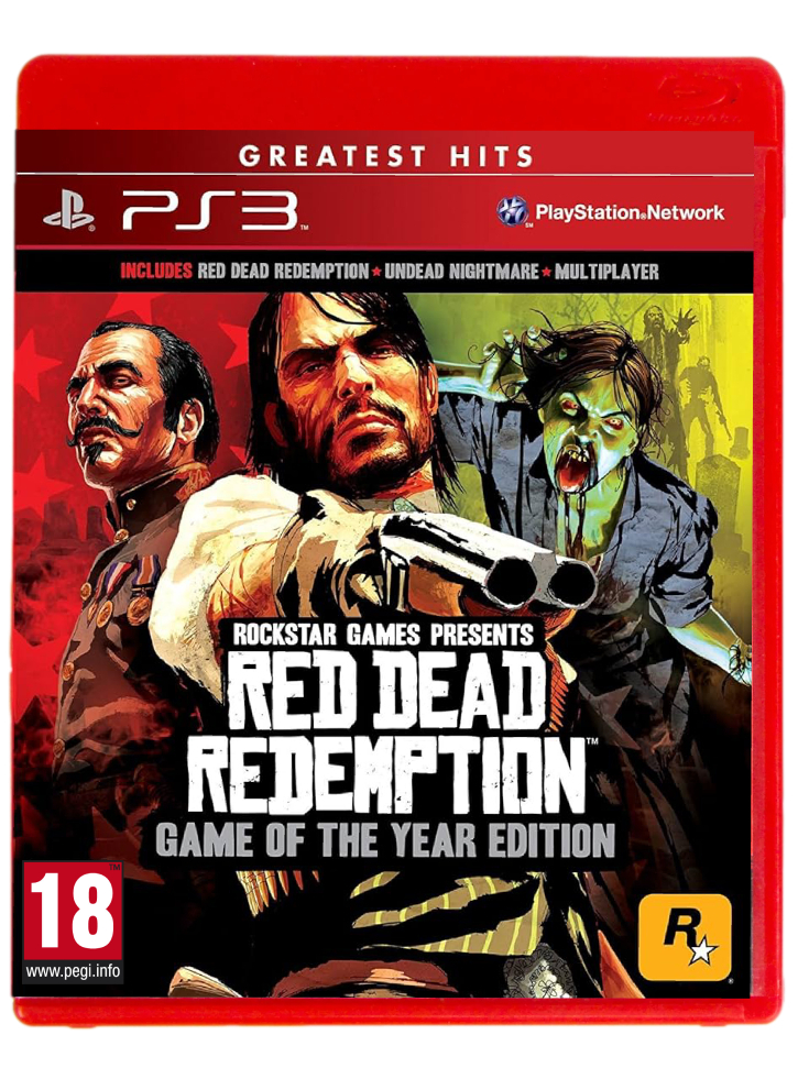 Red Dead Redemption Game of the Year Edition Greatest Hits Плейстейшън 3