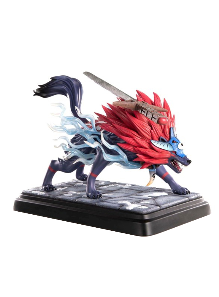 First4Figures Okami Oki Wolf Form Resin 35cm