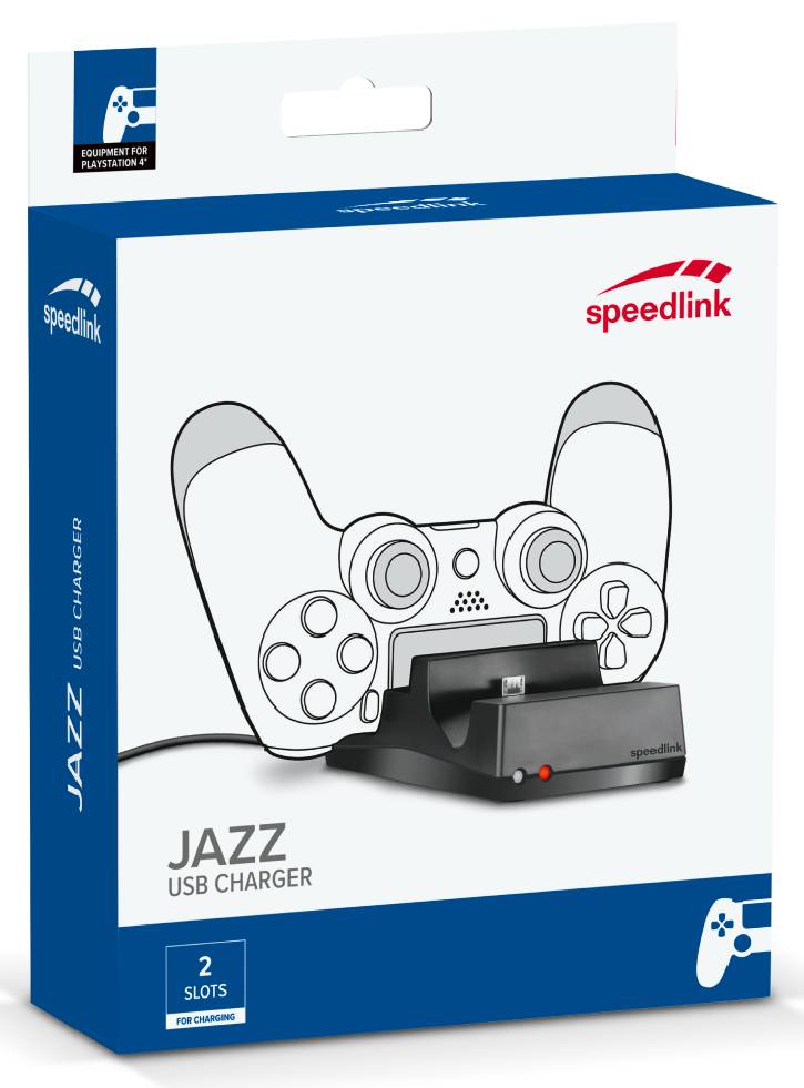 Incarcator Speedlink Jazz USB Black - Playstation 4