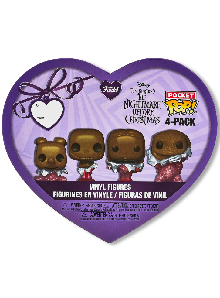 Pocket Pop 4 Pack Nightmare Before Christmas Val Box