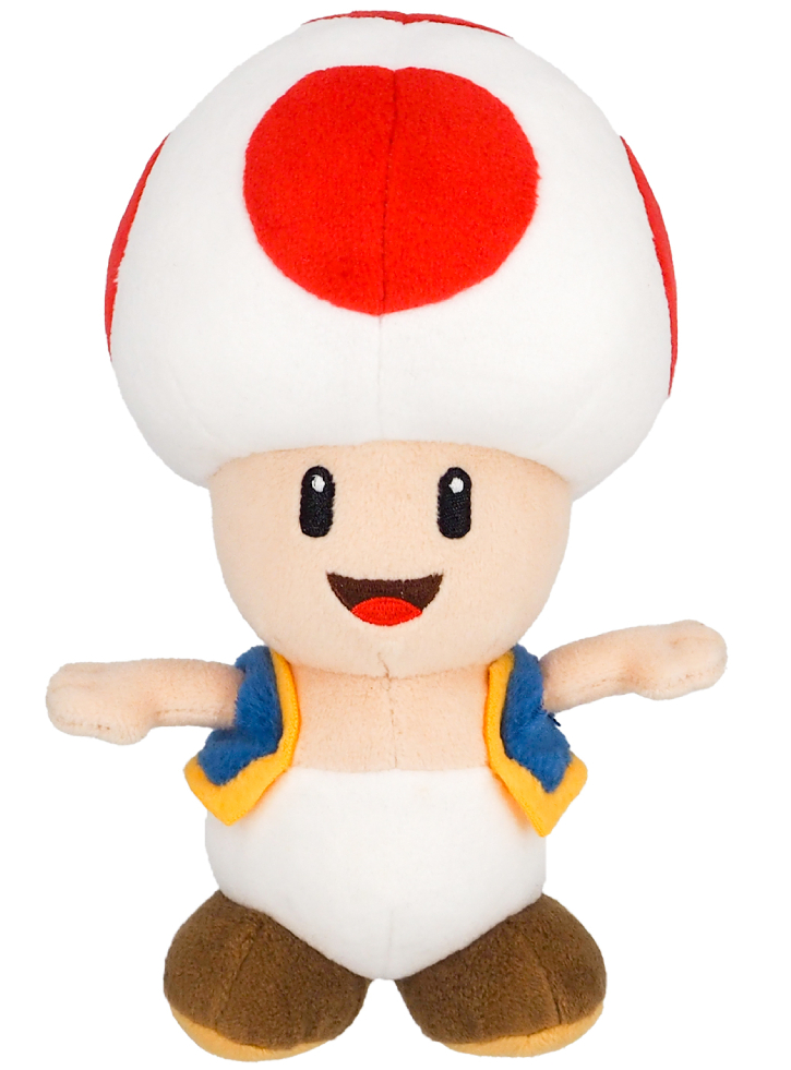 Plus Super Mario Toad Rouge 20cm