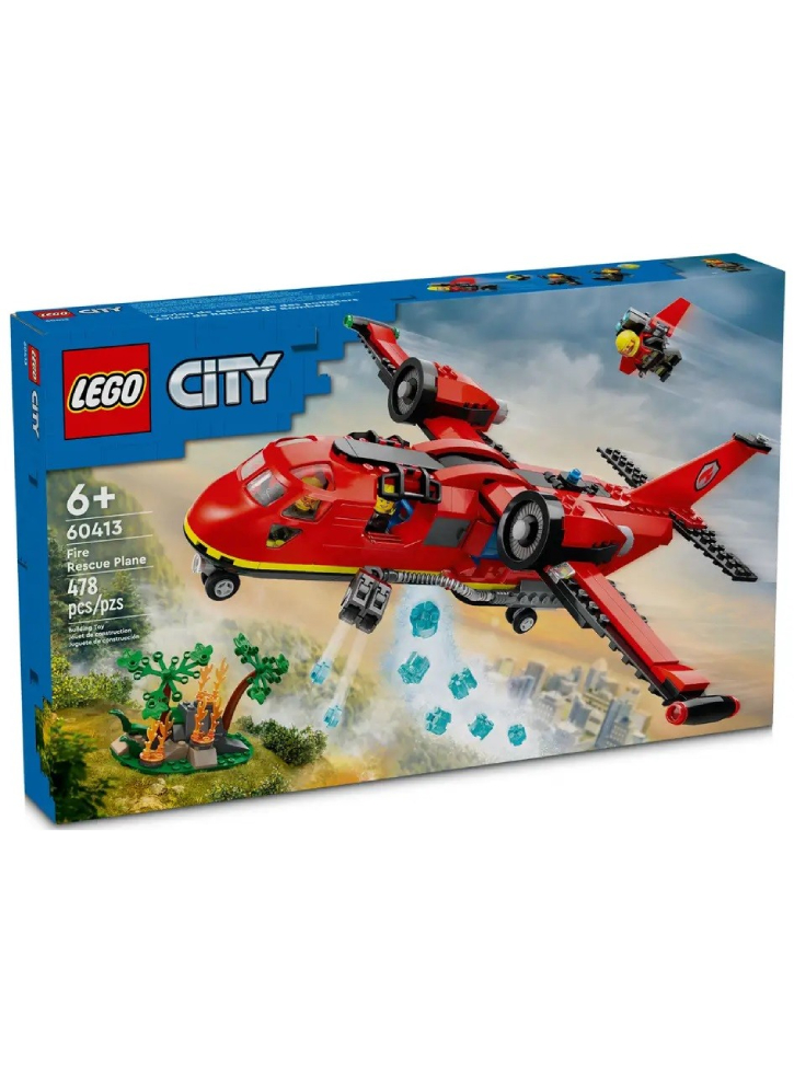 LEGO City Fire Rescue Plane (60413)