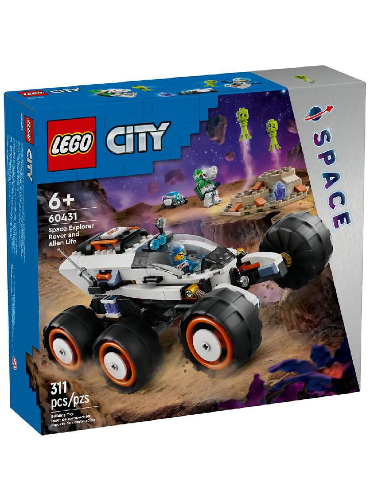 LEGO City Space Explorer Rover and Alien Life (60431)