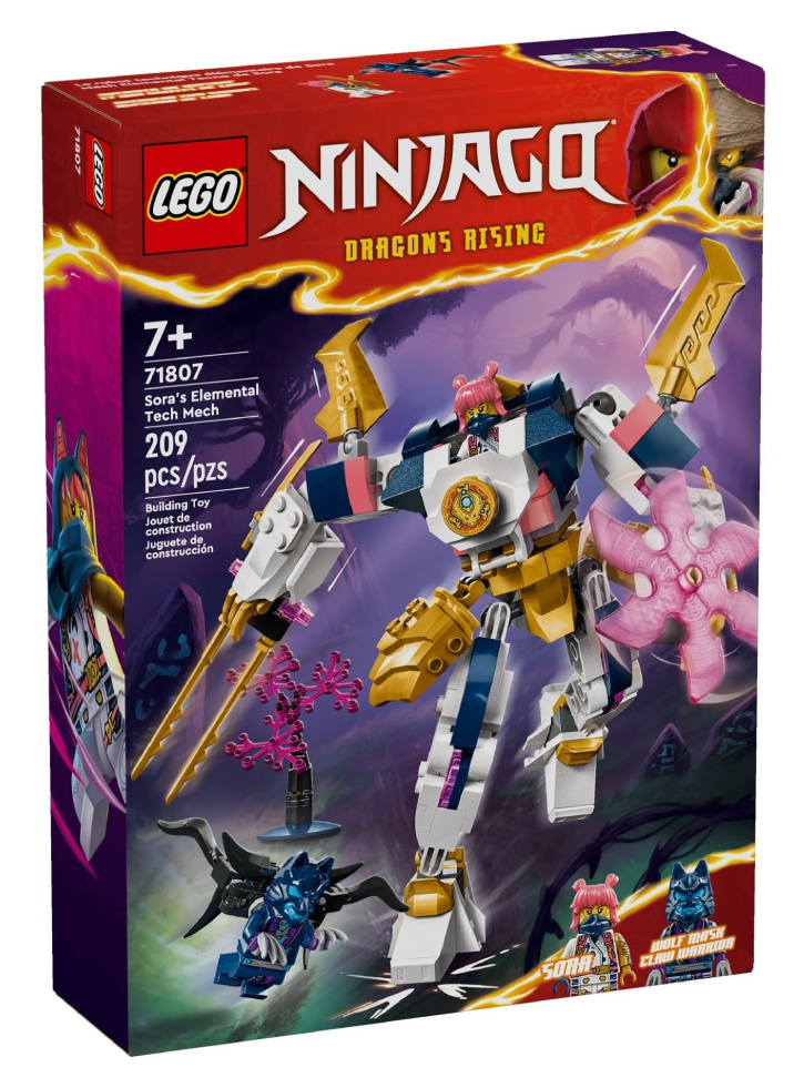 LEGO Ninjago Sora\'s Elemental Tech Mech (71807)