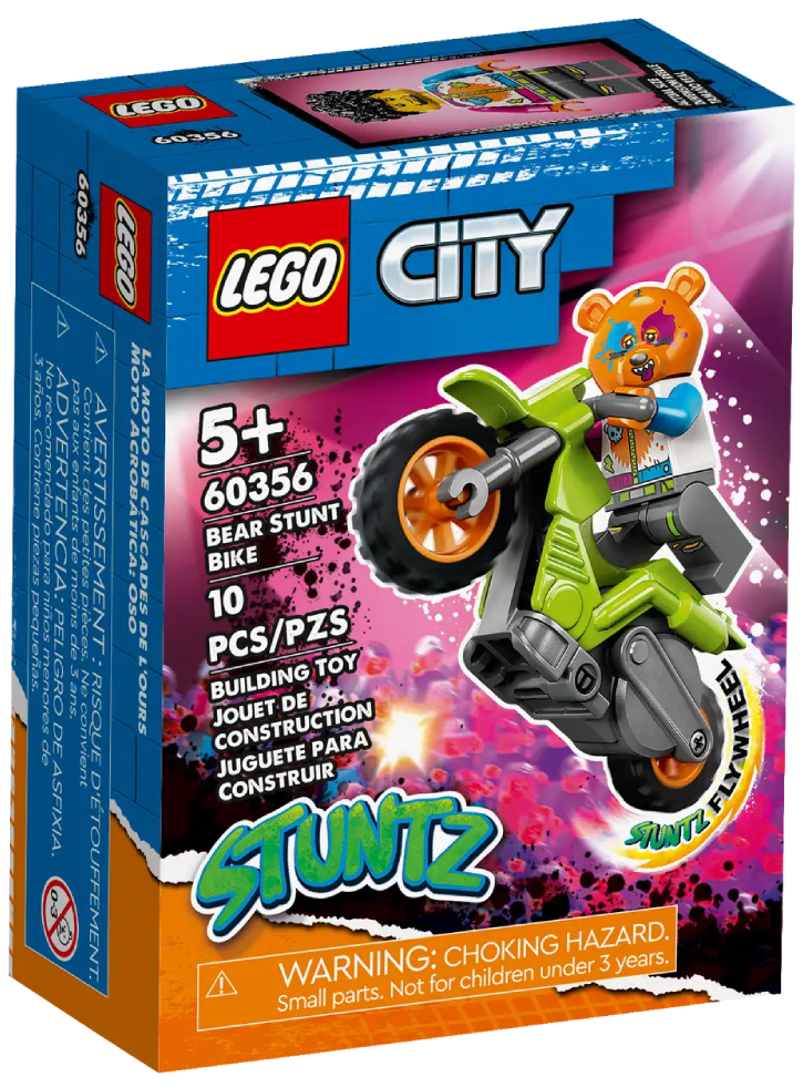 LEGO(r) City Bear Stunt Bike (60356)