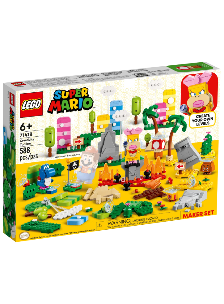 LEGO(r) Super Mariotm Creativity Toolbox Maker Set (71418)