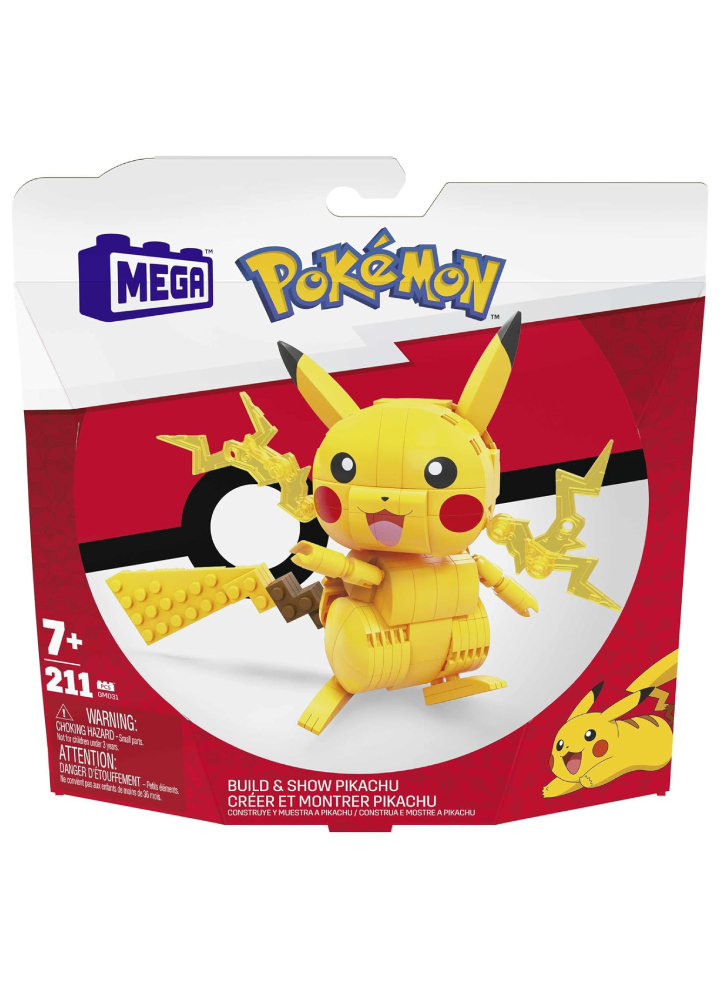 Mega Construx Pokemon Build it Pikachu (GMD31)