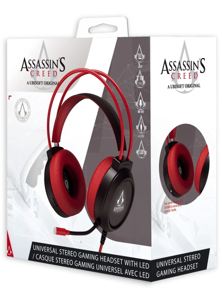 Casti Assassin\'s Creed & Microphone