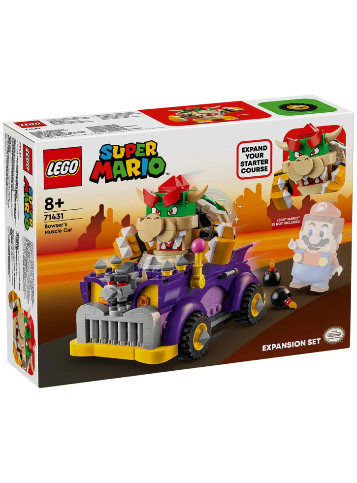 LEGO Super Mariotm Bowser\'s Muscle Car Expansion Set (71431)