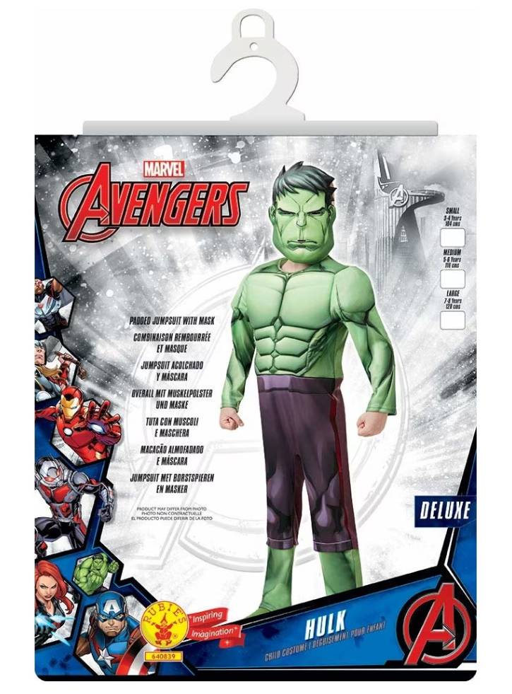 Costum Rubies Marvel The Hulk (104 cm)