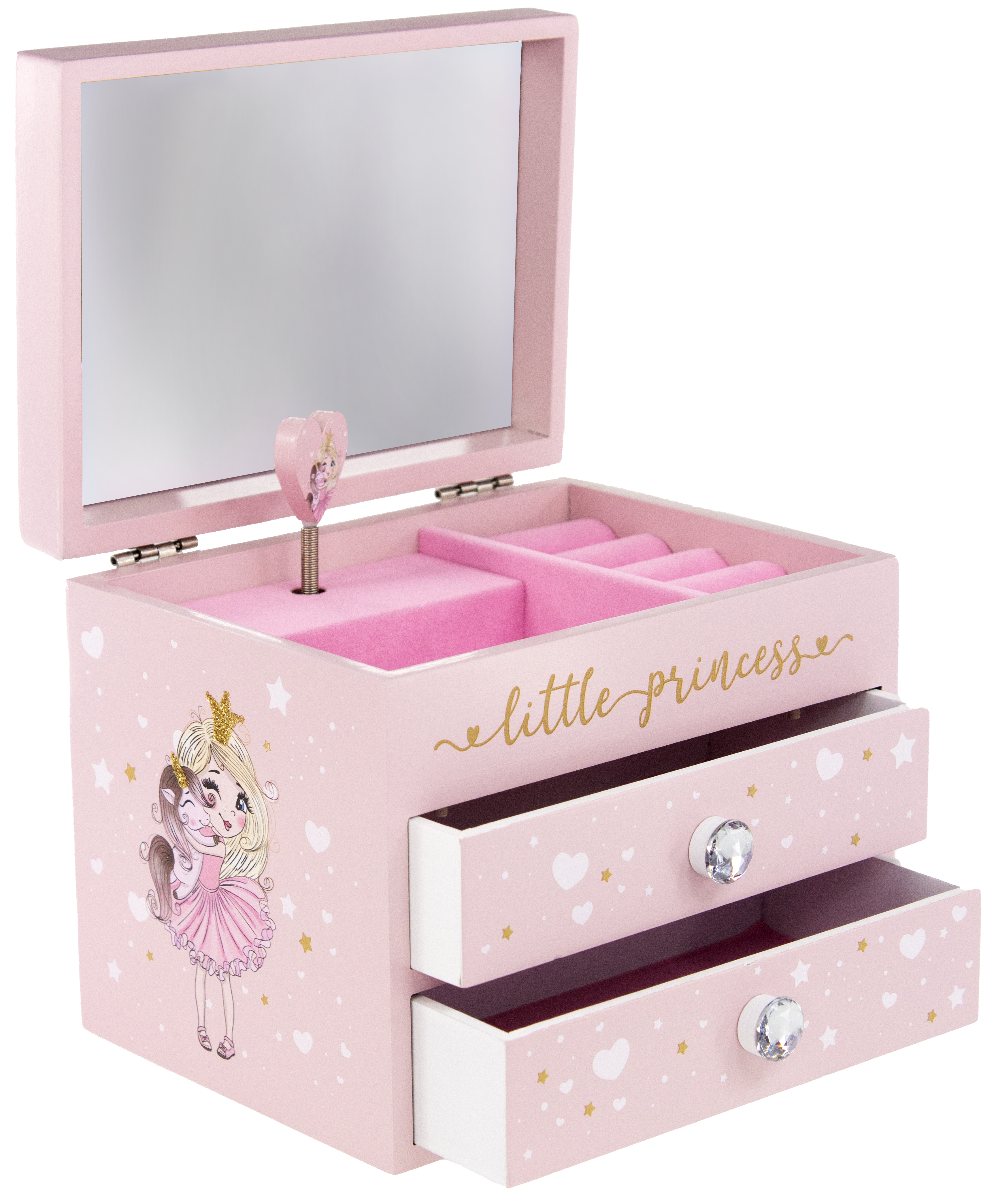 Tinka Jewelry Box with Music Princess (8-803904)