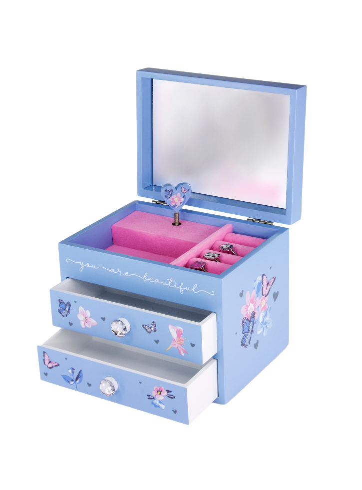 Tinka Jewelry Box with Music Butterfly (8-803902)