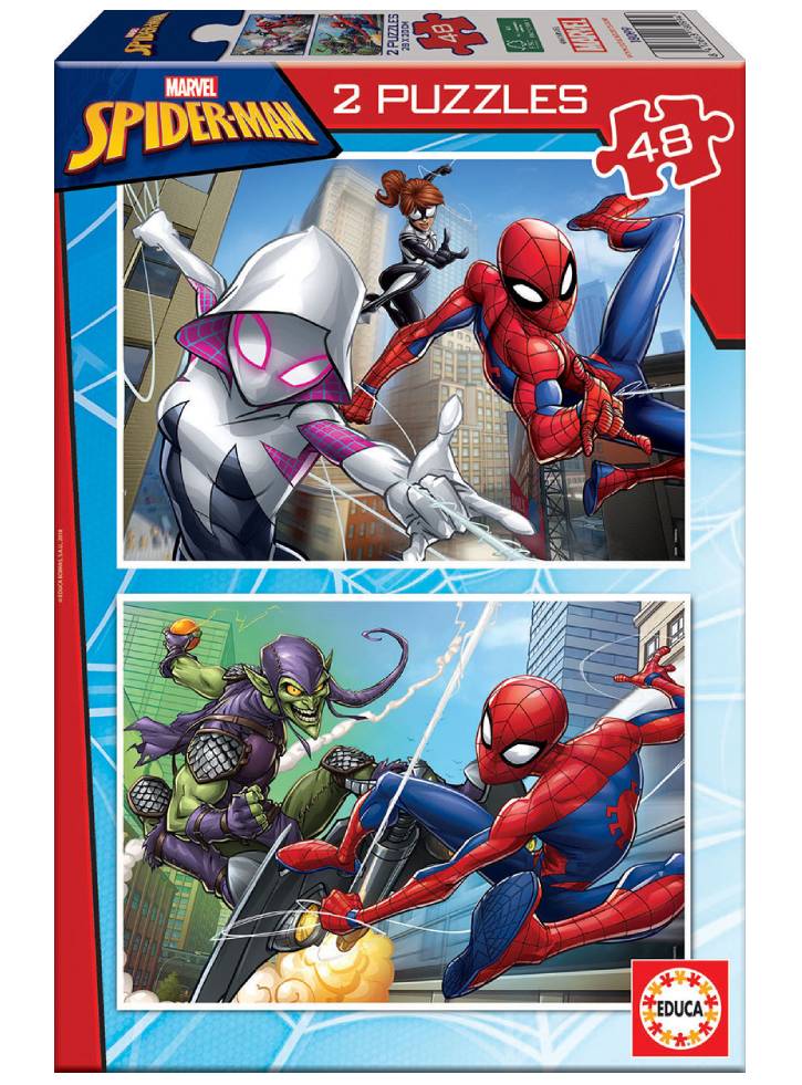 Puzzle Educa Spider-Man 2x48pc (80-18099)